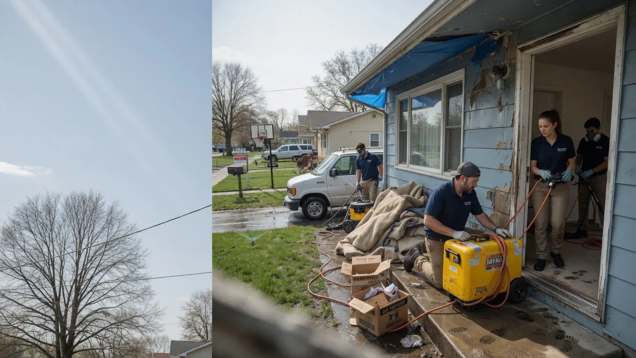 Basement Flood Cleanup in Clinton, MO near me